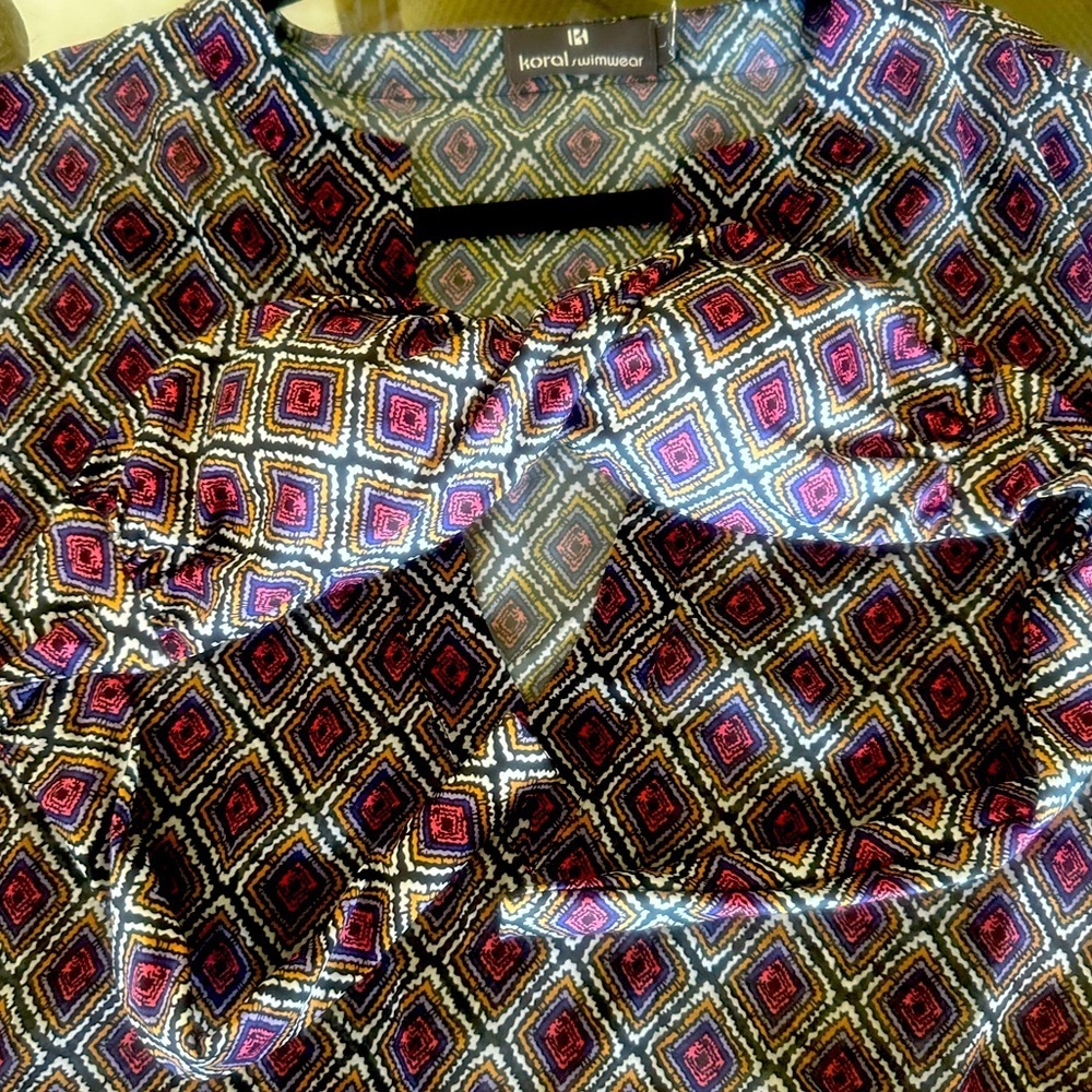 Swim Coverup & Bikini Top